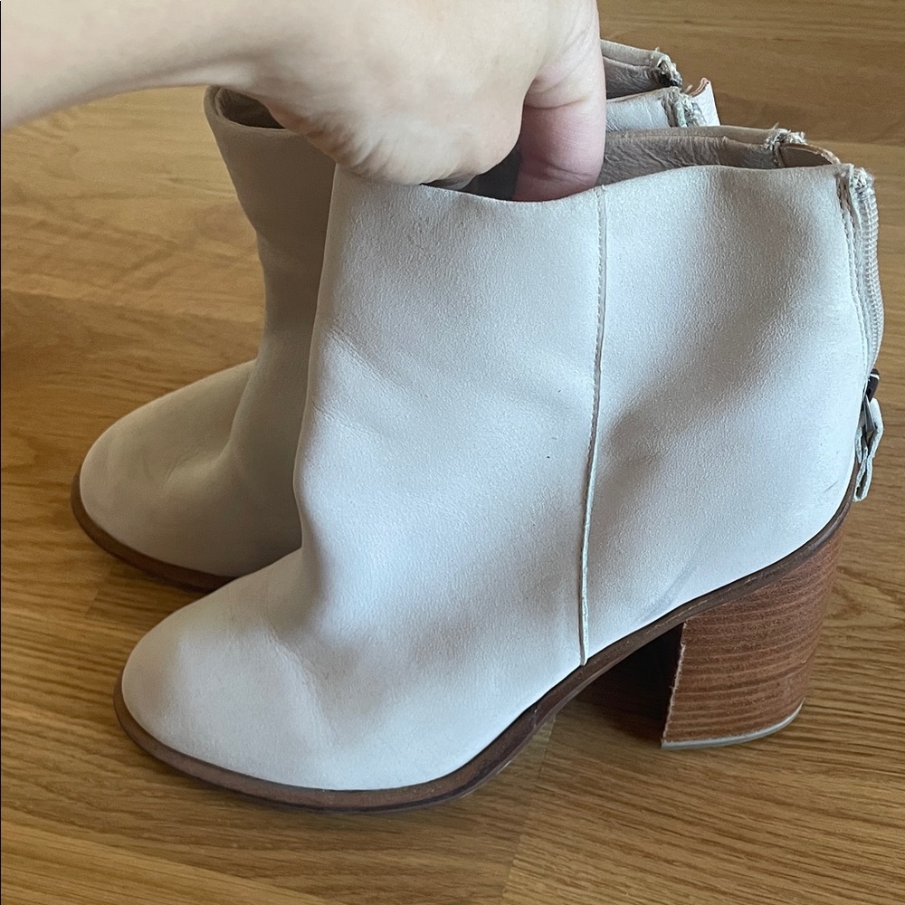 Kelsi Dagger White Booties